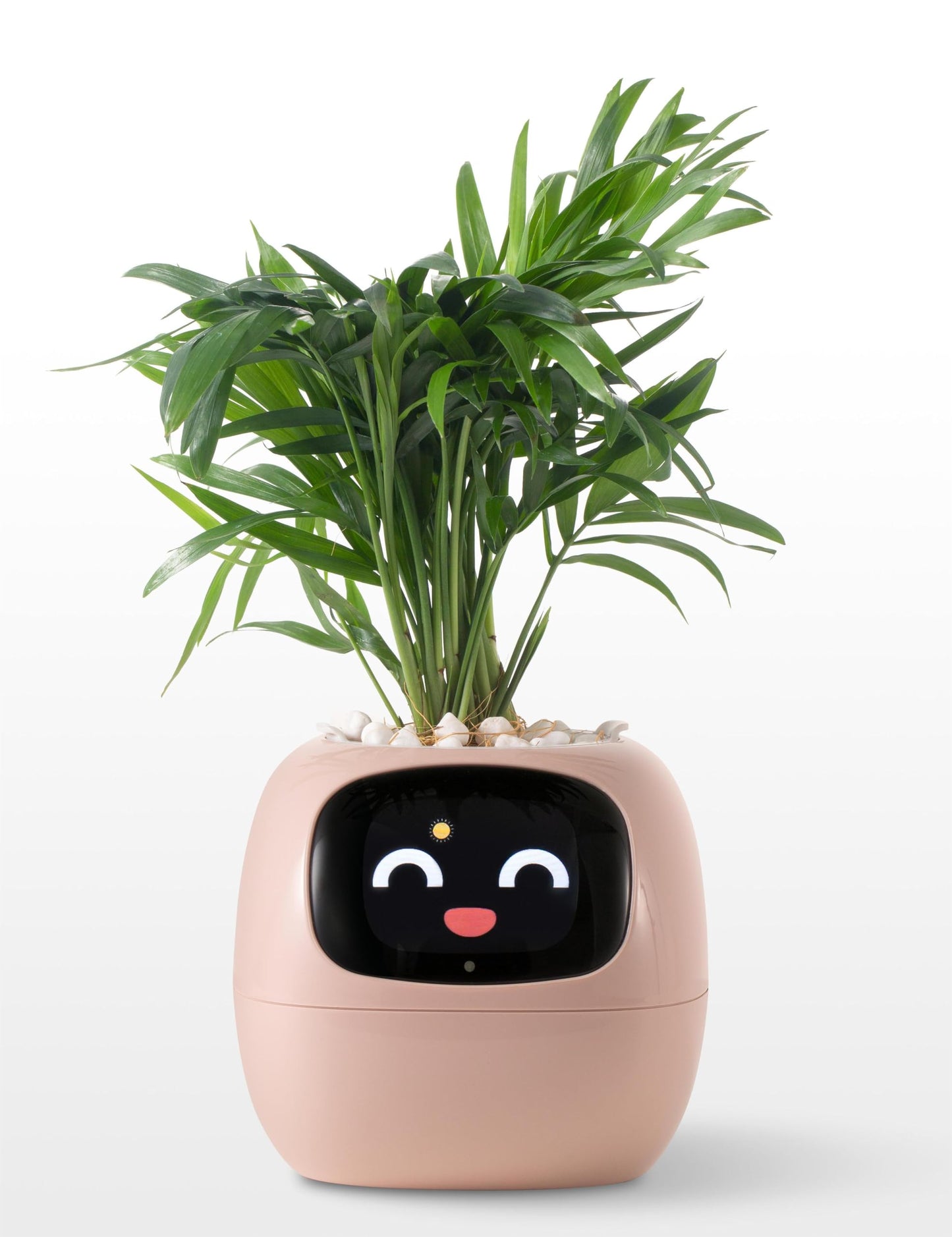 Plantagotchi AI Plant Pot with Expression - Smart Planter Robot Guidance on Plant Companion with Rich Gesture Interaction, Desk Setup Gift (Green)