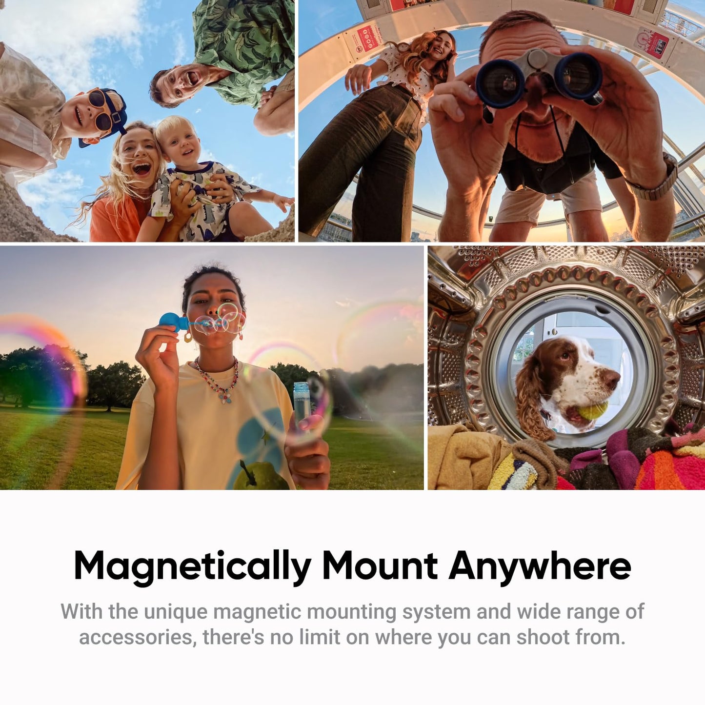 Insta360 GO Ultra Standard Bundle Midnight Black - Tiny Hands-Free 4K Cam, Lightweight & Portable, Low Light Excellence, Mount Anywhere, FlowState Stabilization, 200 Min Battery Life