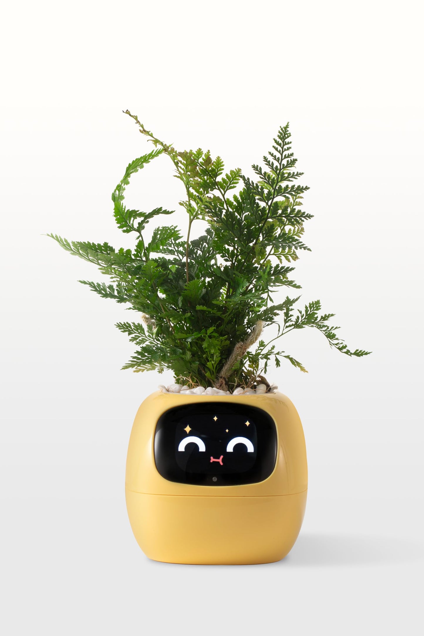 Plantagotchi AI Plant Pot with Expression - Smart Planter Robot Guidance on Plant Companion with Rich Gesture Interaction, Desk Setup Gift (Green)