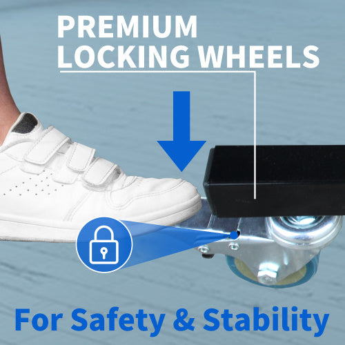 8ft Mid-Size Table Tennis Table Foldable & Portable Ping Pong Table Set For Indoor Games With Net, 2 Table Tennis Paddles And 3 Balls